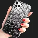 iPhone Gradient Rhinestone Case